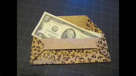 origami money holder envelope instructions.